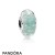 Pandora Jewelry Touch Of Color Charms Mint Glitter Charm Murano Glass Official