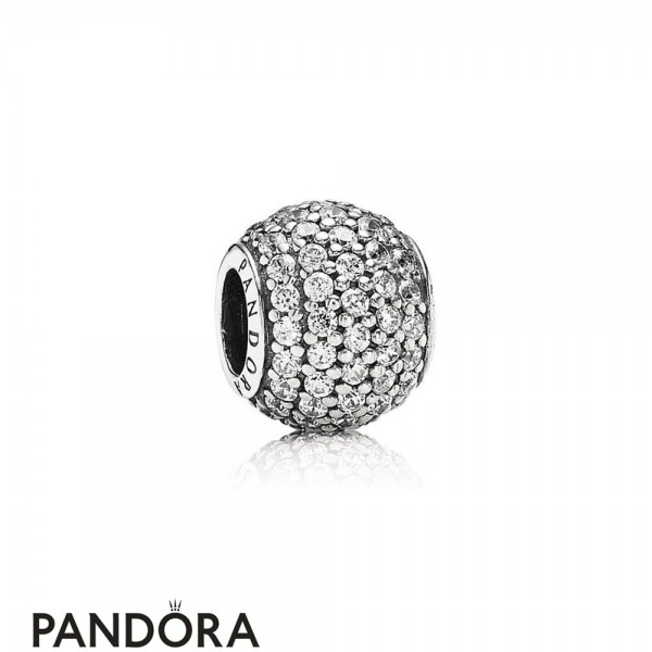 Pandora Jewelry Touch Of Color Charms Pave Lights Charm Clear Cz Official