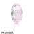 Pandora Jewelry Touch Of Color Charms Pink Hearts Charm Murano Glass Pink Cz Official