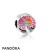 Pandora Jewelry Vacation Travel Charms Tropical Sunset Charm Mixed Enamel Clear Cz Official