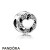 Pandora Jewelry Valentine's Day Charms Ribbon Heart Charm Clear Cz Official