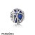 Pandora Jewelry Zodiac Celestial Charms Galaxy Charm Royal Blue Crystal Clear Cz Official