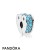 Pandora Jewelry Arcs Of Love Clip Cyan Blue Crystal Official