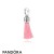 Pandora Jewelry Bright Pink Fabric Tassel Dangle Charm Official