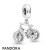 Pandora Jewelry Brilliant Bicycle Hanging Charm Official