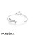 Women's Pandora Jewelry Brilliant Bow Bracelet Official