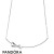 Women's Pandora Jewelry Brilliant Bow Necklace Official