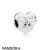 Women's Pandora Jewelry Brilliant Heart Bow Charm Official