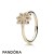 Pandora Jewelry Collections Lace Botanique Ring 14K Gold Official