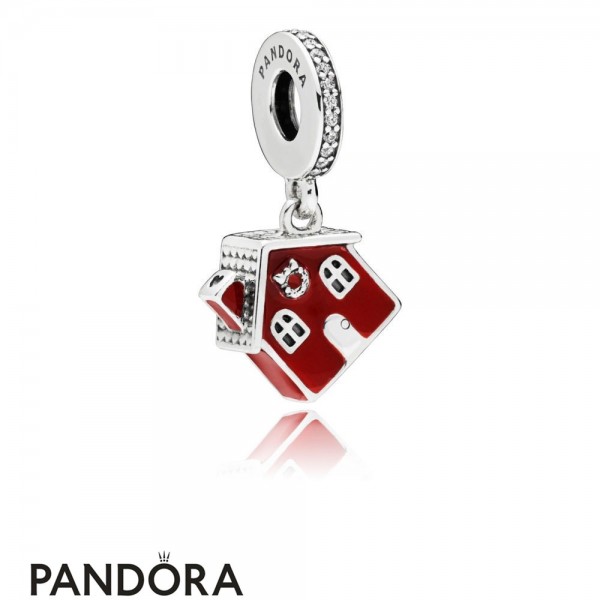 Pandora Jewelry Cosy Christmas House Hanging Charm Official