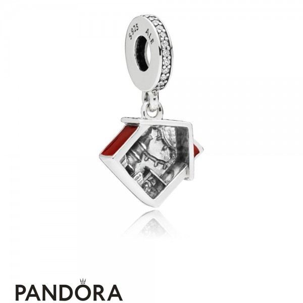 Pandora Jewelry Cosy Christmas House Hanging Charm Official