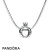 Pandora Jewelry Crown Necklace Set Official