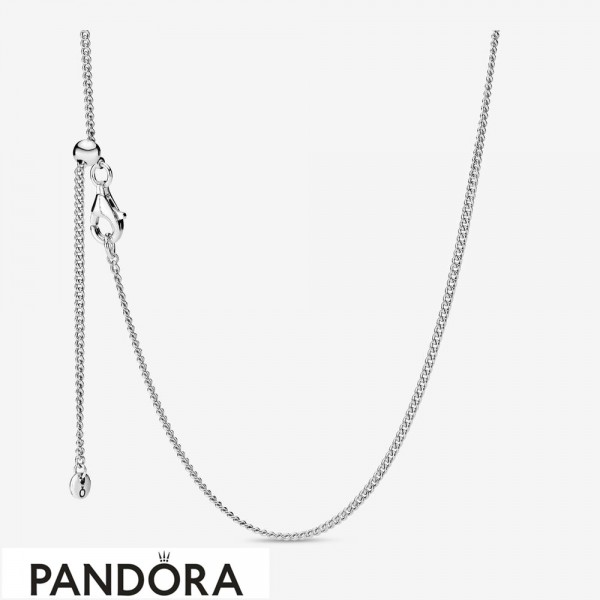 Women's Pandora Jewelry Curb Chain Necklace Official