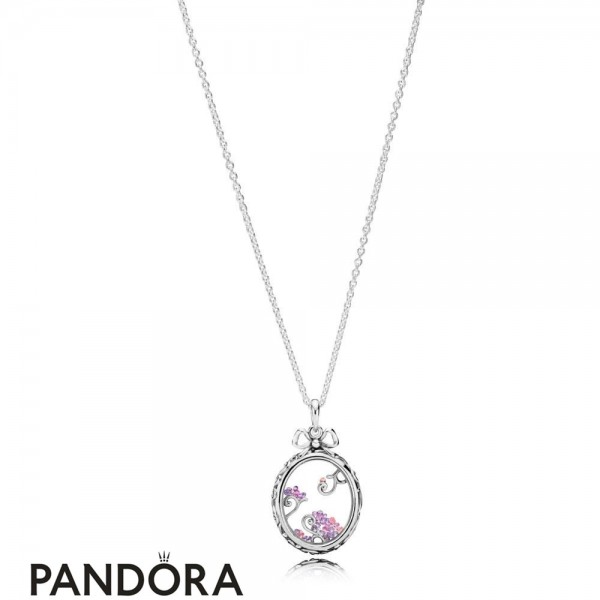 Women's Pandora Jewelry Dazzling Regal Pattern Necklace Official