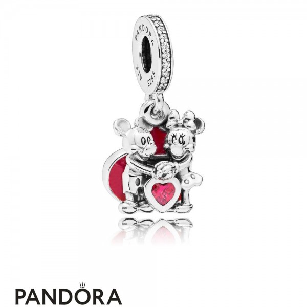 Pandora Jewelry Disney Mickey And Minnie With Love Hanging Charm Official