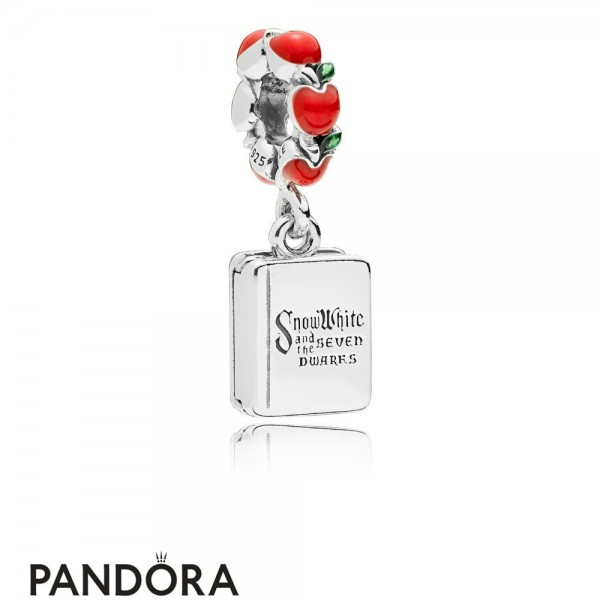 Women's Pandora Jewelry Disney Snow White And The Seven Dwarfs Book Hanging Charm Official