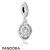 Women's Pandora Jewelry Disney Snow White Evil Queen's Magic Mirror Hanging Charm Official