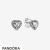 Pandora Jewelry Elevated Heart Stud Earrings Official