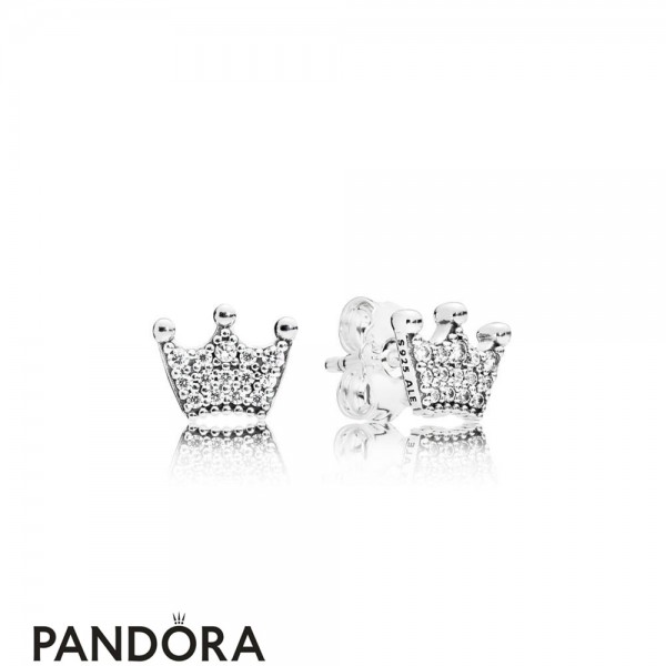 Pandora Jewelry Enchanted Crown Earring Studs Official Official