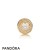 Pandora Jewelry Essence Love Charm 14K Gold Official