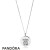 Women's Pandora Jewelry Everything I Am You Helped Me To Be Disc Necklace Official