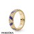 Pandora Jewelry Exotic Stones & Stripes Ring Pandora Jewelry Shine Cz Official