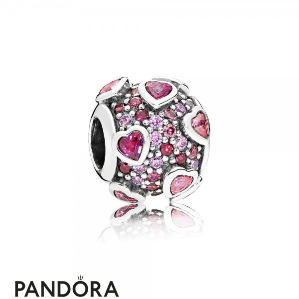 Pandora Jewelry Explosion Of Love Charm Multi Colored Cz Official