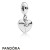 Pandora Jewelry Family Heart Hanging Charm Official