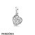 Women's Pandora Jewelry Flourishing Hearts Dangle Charm Official