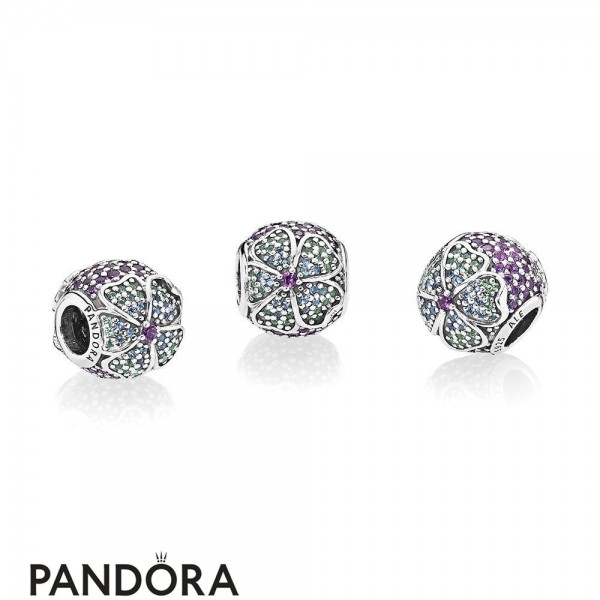 Pandora Jewelry Official Glorious Bloom Multi Colored Cz Official