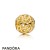 Pandora Jewelry Glowing With Love 14Ct Gold Charm Official