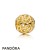Pandora Jewelry Glowing With Love 14Ct Gold Charm Official