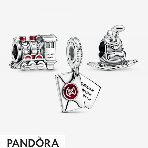 Women's Pandora Jewelry Harry Potter Journey To Hogwarts Charm Pack Official