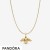 Women's Pandora Jewelry Harry Potter Golden Snitch Necklace Official