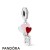 Women's Pandora Jewelry Heart Balloons Dangle Charm Official