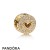 Pandora Jewelry Heart Of Luxury 14Ct Gold Clip Official