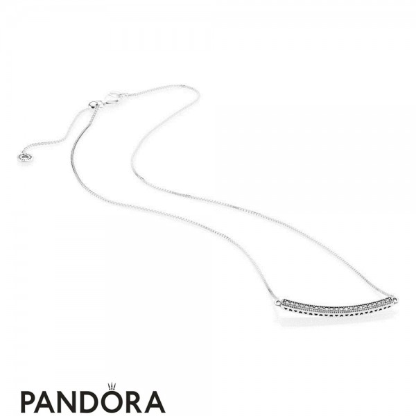 Women's Pandora Jewelry Hearts Of Pandora Jewelry Bar Necklace Official