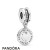 Women's Pandora Jewelry Hold Your Heart Split Dangle Charm Official