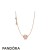 Pandora Jewelry Official Hollowing Silver River Necklace Official