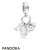 Pandora Jewelry I Love You Pendant Charm Fancy Fuchsia Pink Cz Official
