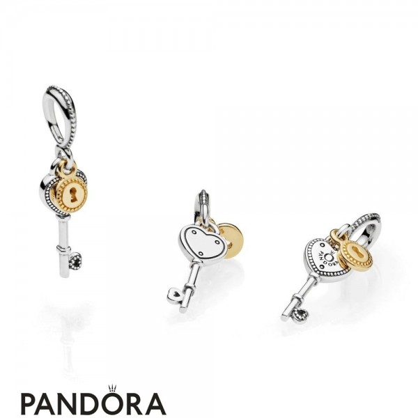 Pandora Jewelry Key To My Heart Pendant Charm Official