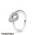 Women's Pandora Jewelry Knotted Heart Ring Official