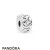 Women's Pandora Jewelry Knotted Hearts Clip Charm Official