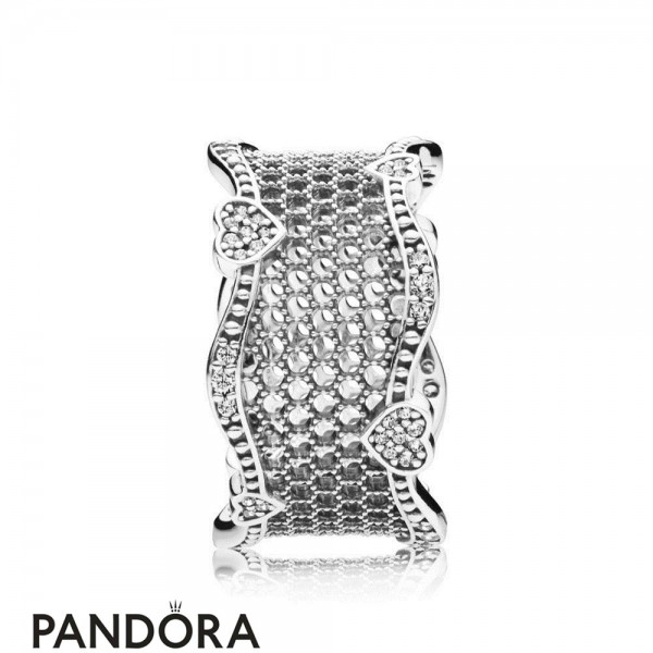 Women's Pandora Jewelry Lace Of Love Ring Official