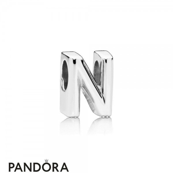 Pandora Jewelry Letter N Charm Official