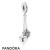 Pandora Jewelry Lock And Heart Chained Hanging Charm Official