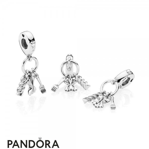 Women's Pandora Jewelry Love Pasta Hanging Charm Official