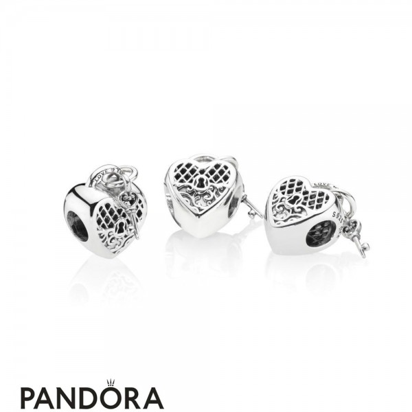 Pandora Jewelry Love You Lock Charm Official