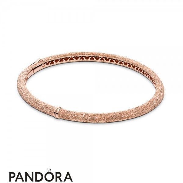 Pandora Jewelry Matte Brilliance Bangle Bracelet Pandora Jewelry Rose Official