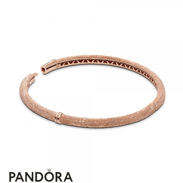 Pandora Jewelry Matte Brilliance Bangle Bracelet Pandora Jewelry Rose Official